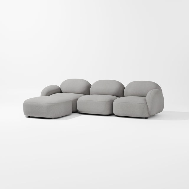 Sundae Modular - 3 Seat + Ottoman | Upholstery | Jason Ju for Design By Them ** Kvadrat Autumn 0131