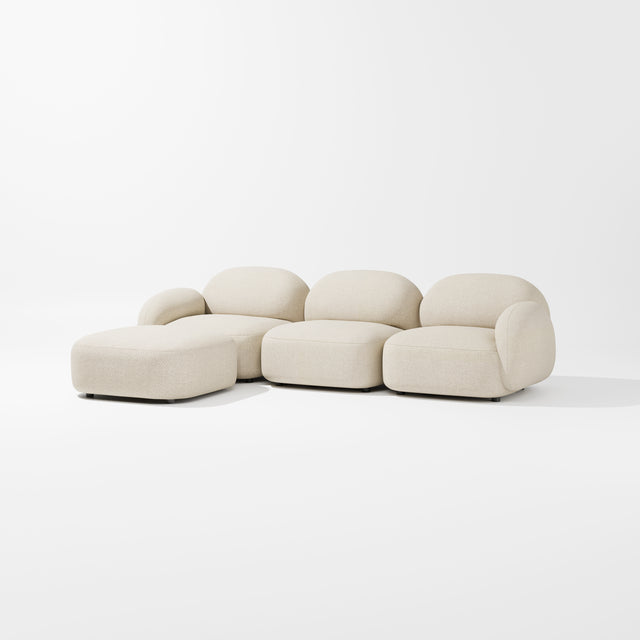 Sundae Modular - 3 Seat + Ottoman | Upholstery | Jason Ju for Design By Them ** Kvadrat Coda 2 0103
