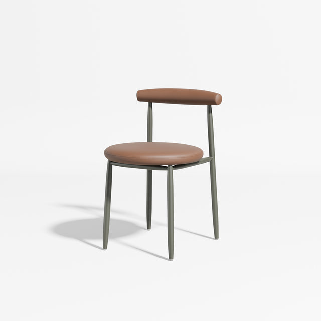 Swage Chair Upholstered | Angus Easthope | DesignByThem ** Olive / Knoll Prairie 027 (Indoor Only)