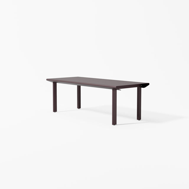 Sail Table - Textured Bronze | Dining and Meeting Tables | 8 Seater Table | Powder Coated Aluminium | Indoor/Outdoor Table | Tom Fereday | Design By Them