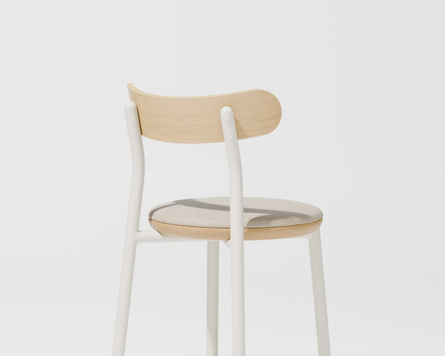 Them Chair - Upholstered | Gibson Karlo | DesignByThem ** Maharam Merit 030 / Soft White