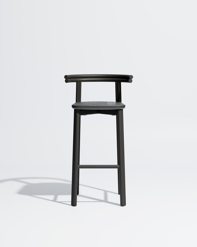 Black Twill Bar Chair | Timber Bar Stool | Gibson Karlo | DesignByThem