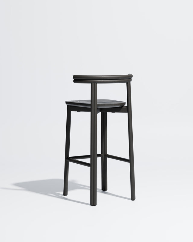 Black Twill Bar Chair | Timber Bar Stool | Gibson Karlo | Design By Them