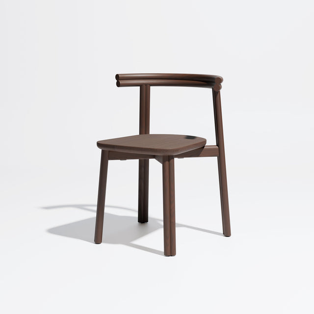 Smoked Ash Twill Chair | Stacking Timber Dining Seat | Gibson Karlo | Design By Them
