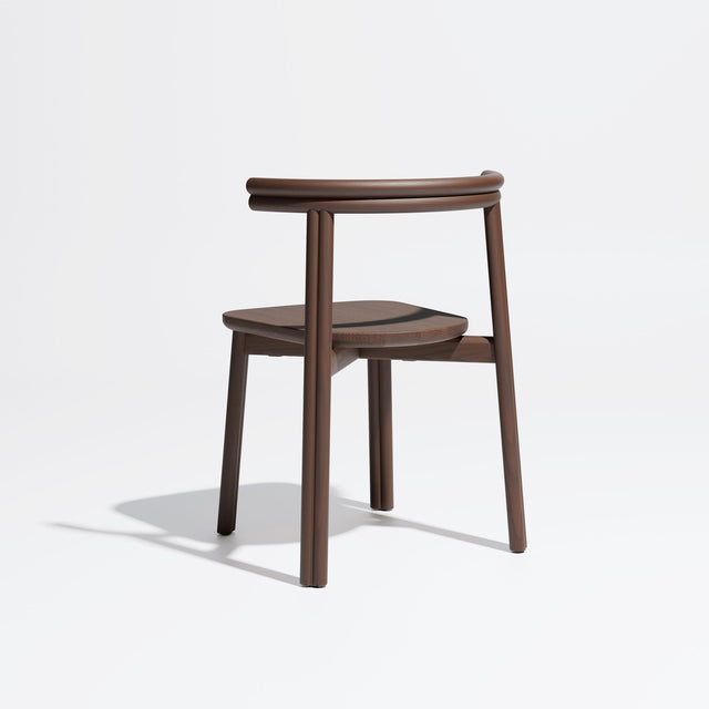 Smoked Ash Twill Chair | Stacking Timber Dining Seat | Gibson Karlo | Design By Them