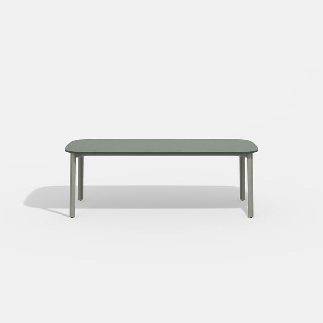 Twill Table by Gibson Karlo | Pale Eucalypt Olive Green Dining and Meeting Table | DesignByThem