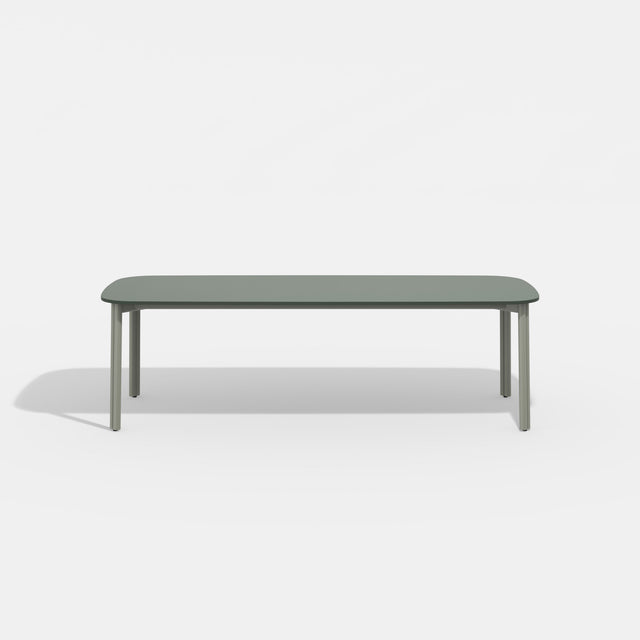 Twill Table by Gibson Karlo | Pale Eucalypt Olive Green Dining and Meeting Table | DesignByThem