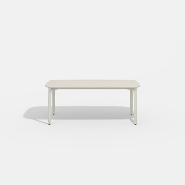 Twill Table by Gibson Karlo | Silk Grey Dining and Meeting Table | DesignByThem