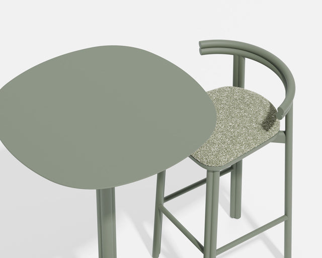 Twill Pedestal Bar Table by Gibson Karlo | Bar Table | Design By Them | Gallery