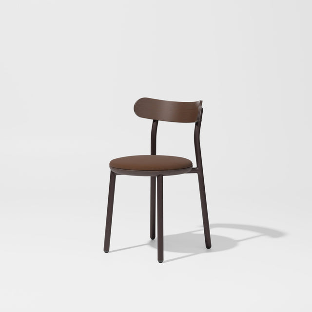 Them Chair - Upholstered | Gibson Karlo | Design By Them ** Maharam Merit 033 / Dark Bronze