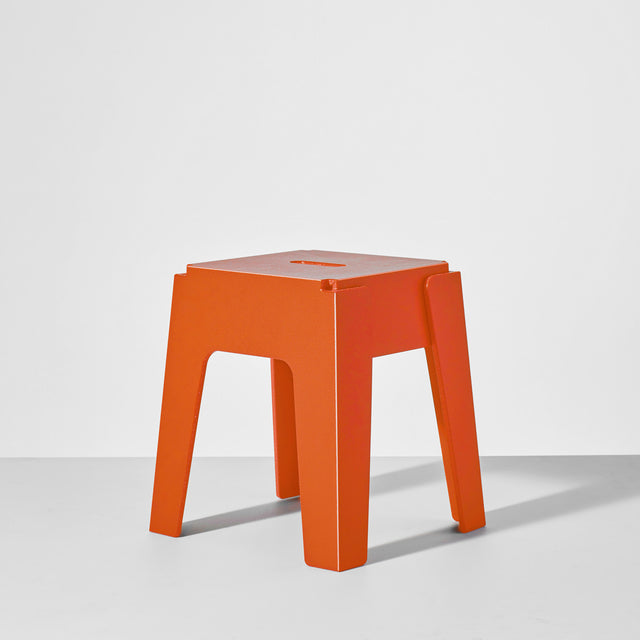 Butter Stool | Outdoor Seating | 100% Recycled Post-Consumer Plastic | Nicholas Karlovasitis & Sarah Gibson | Design By Them