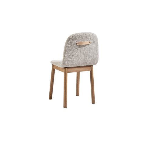 Potato Chair | Timber Base Upholstered Dining Office Chair with Handle | GibsonKarlo | DesignByThem