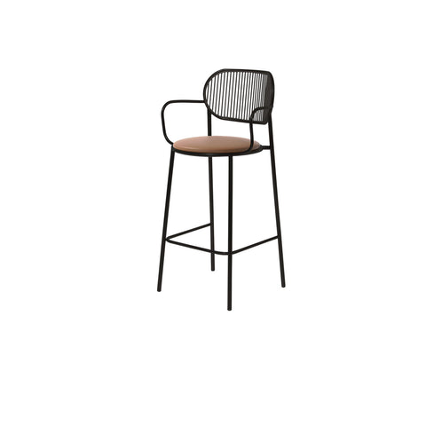 Piper Arm Counter Chair - Upholstered