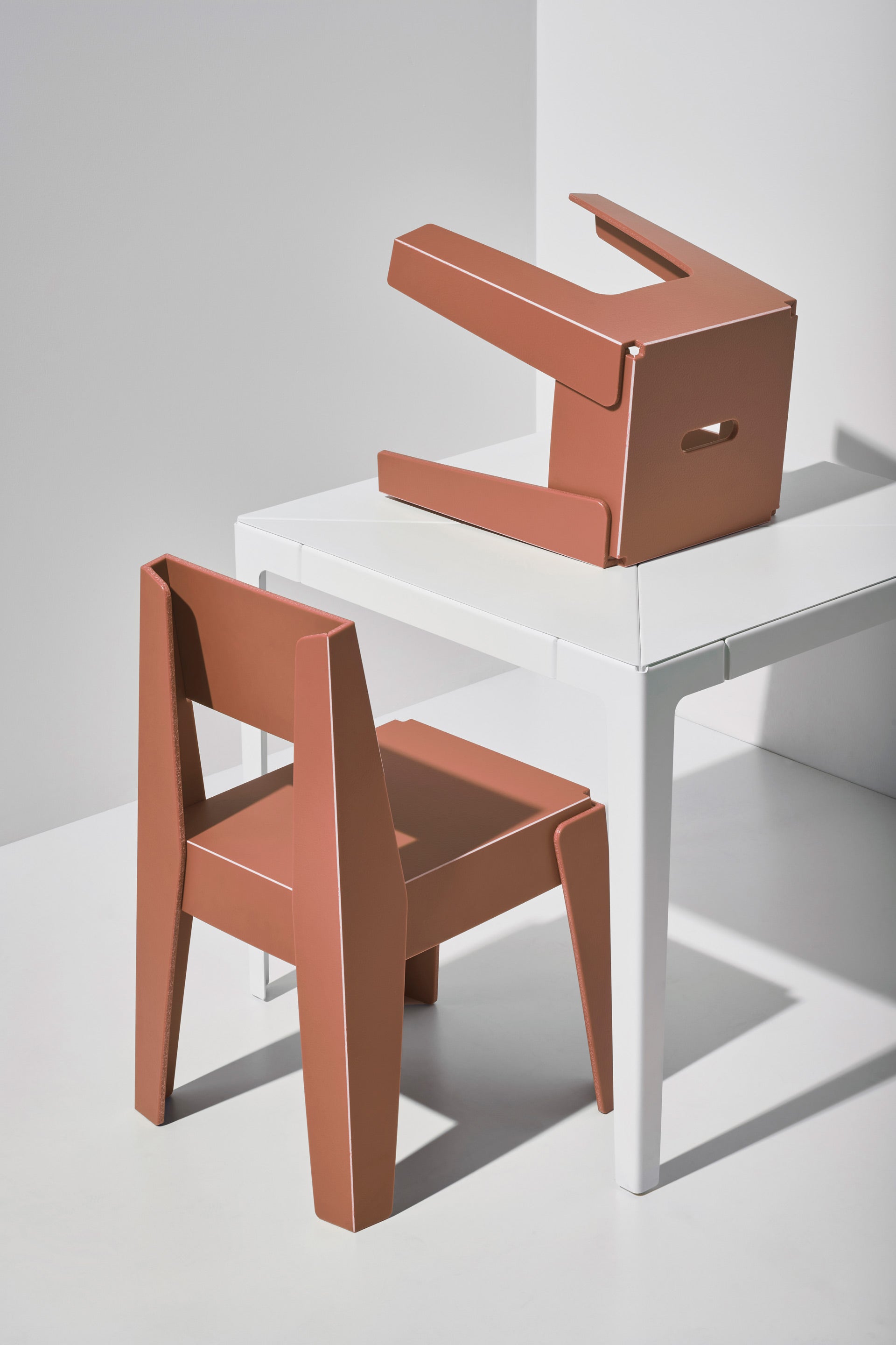 Clay Butter Chair | Indoor Outdoor Waterproof Dining Chair | 80% Recycled Plastic | Nicholas Karlovasitis & Sarah Gibson | DesignByThem