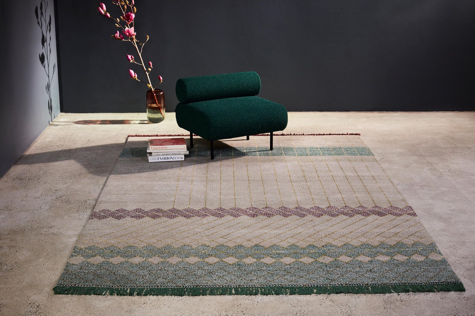 Griglia Rugs by Tappeti | Cabin Seat | DesignByThem | Gallery