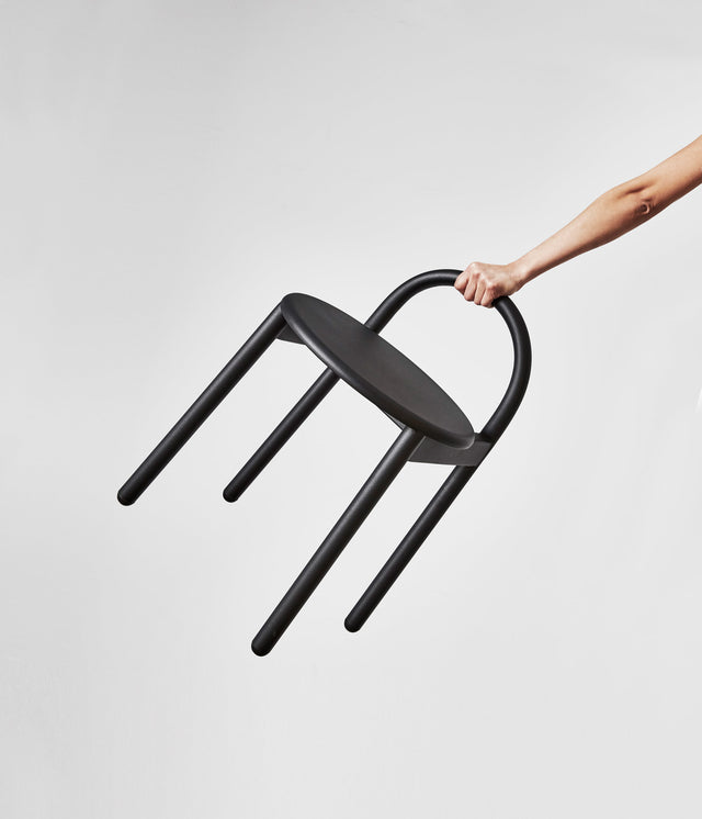 Bobby Stool Metal | Stainless Steel Indoor Outdoor | Daniel Tucker | DesignByThem