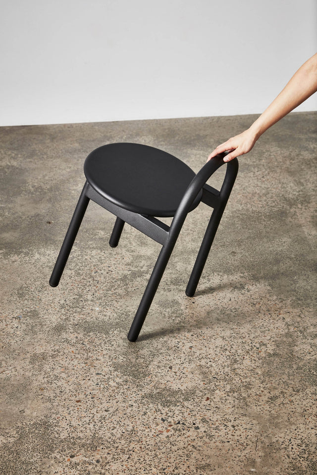 Bobby Stool Metal | Stainless Steel Indoor Outdoor | Daniel Tucker | DesignByThem