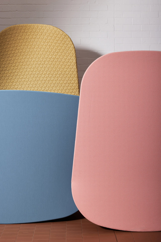 Buoy Room Dividers | Interactive Fabric Upholstered Partition | Rhys Cooper | DesignByThem | Gallery