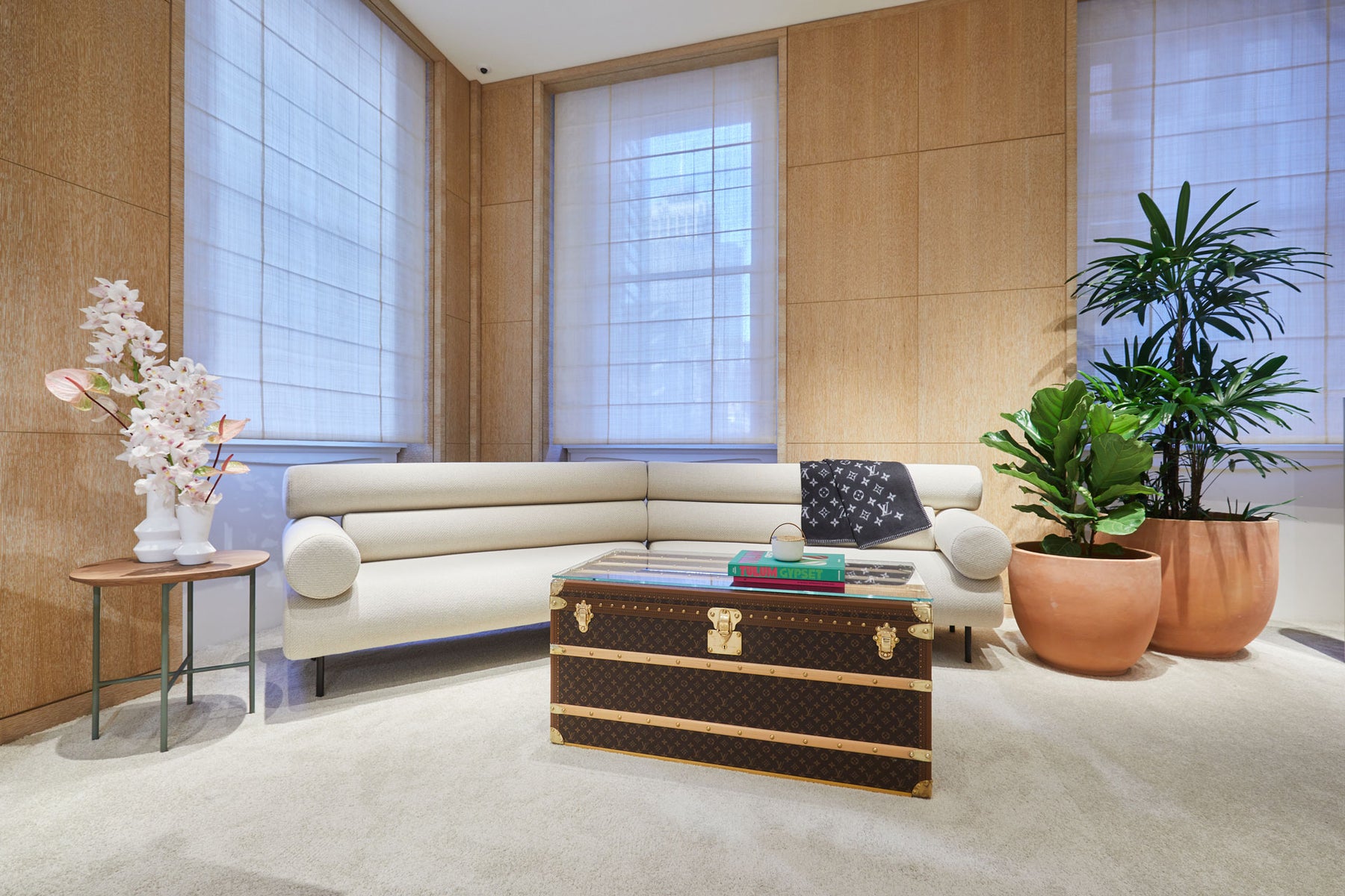 Cabin Modular Lounge at Louis Vuitton Exotics Boutique | Gibson Karlo | DesignByThem | Gallery