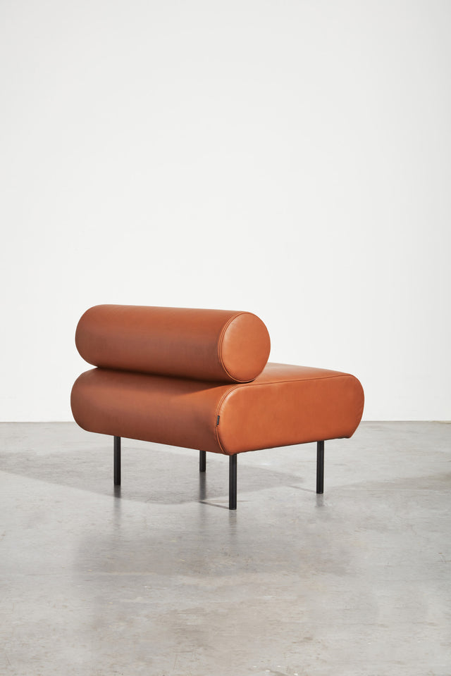 Cabin Seat by Gibson Karlo | DesignByThem | Fabric & Leather Upholstered Lounge | Gallery