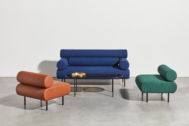 Cabin Seat by Gibson Karlo | DesignByThem | Fabric & Leather Upholstered Lounge | Gallery