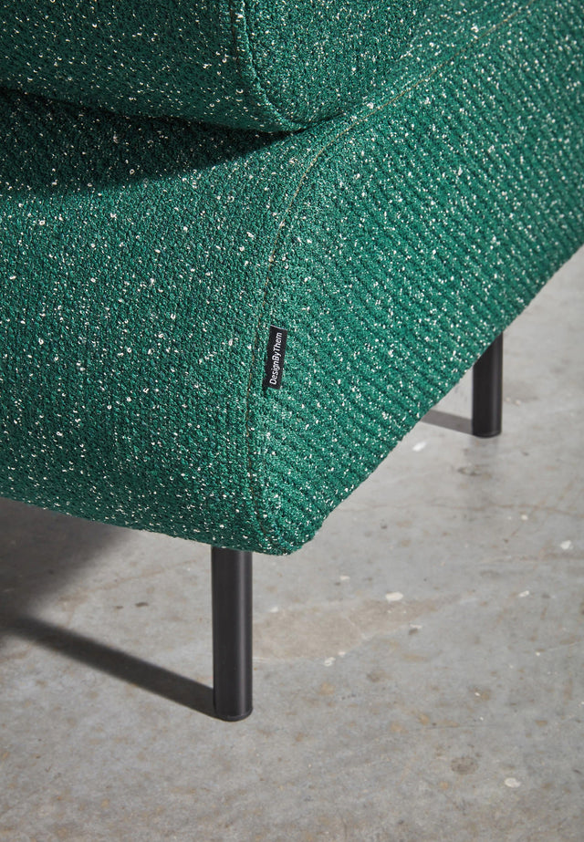 Cabin Seat by Gibson Karlo | DesignByThem | Fabric & Leather Upholstered Lounge ** HF7 Pilot - 0972