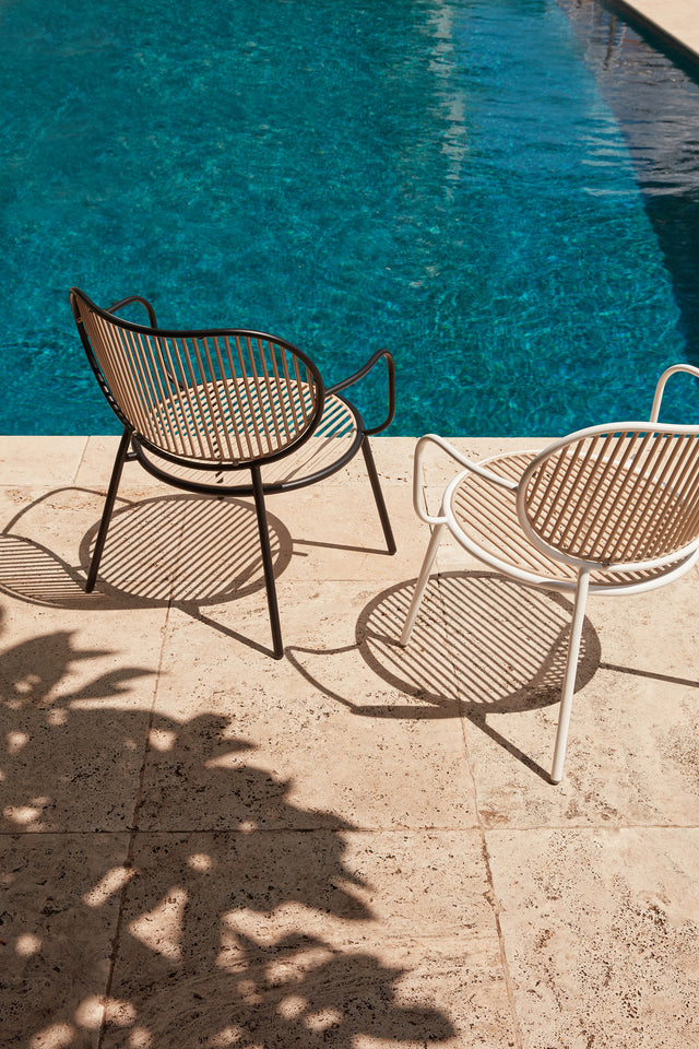 Piper Lounge Chair | Stainless Steel Outdoor Furniture | Gibson Karlo | DesignByThem