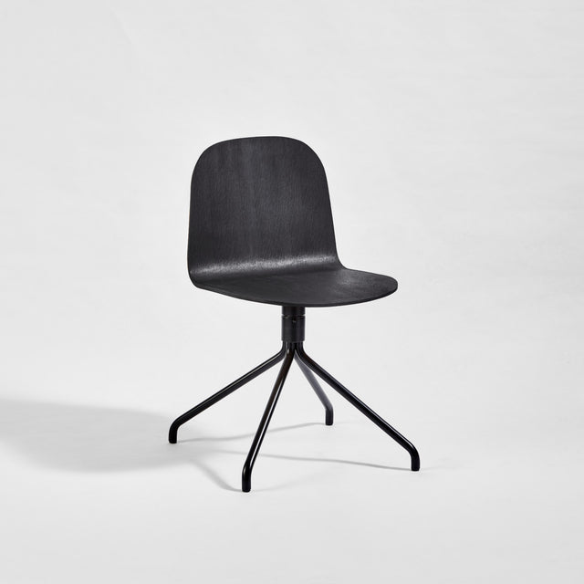 Potato Chair | Swivel Timber Dining Office Chair with Handle | Gibson Karlo | Design By Them
