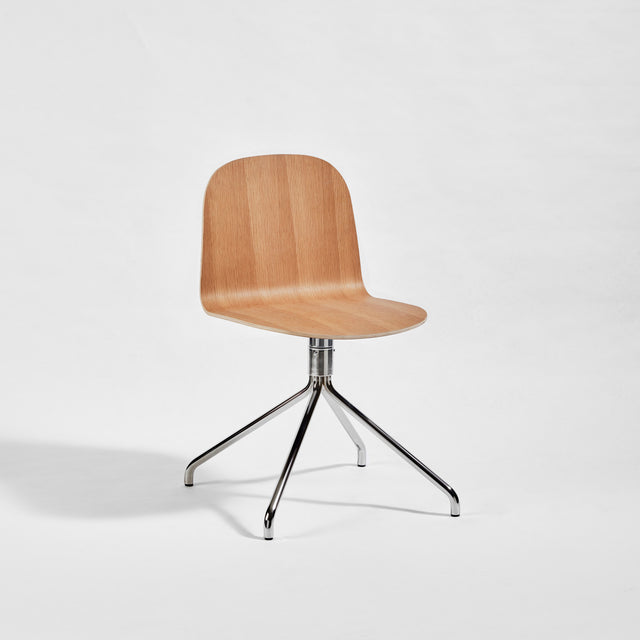 Potato Chair | Swivel Timber Dining Office Chair | Gibson Karlo | Design By Them