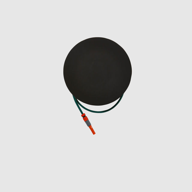 Dial Hose Hanger | Wall Accessories | Nicholas Karlovasitis & Sarah Gibson | Textured Black | Design By Them