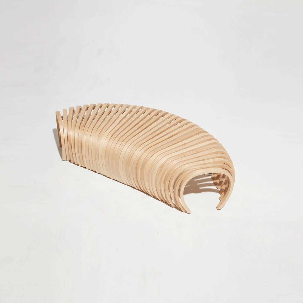 Ribs Bench | Low Stools & Benches | Stefan Lie | DesignByThem