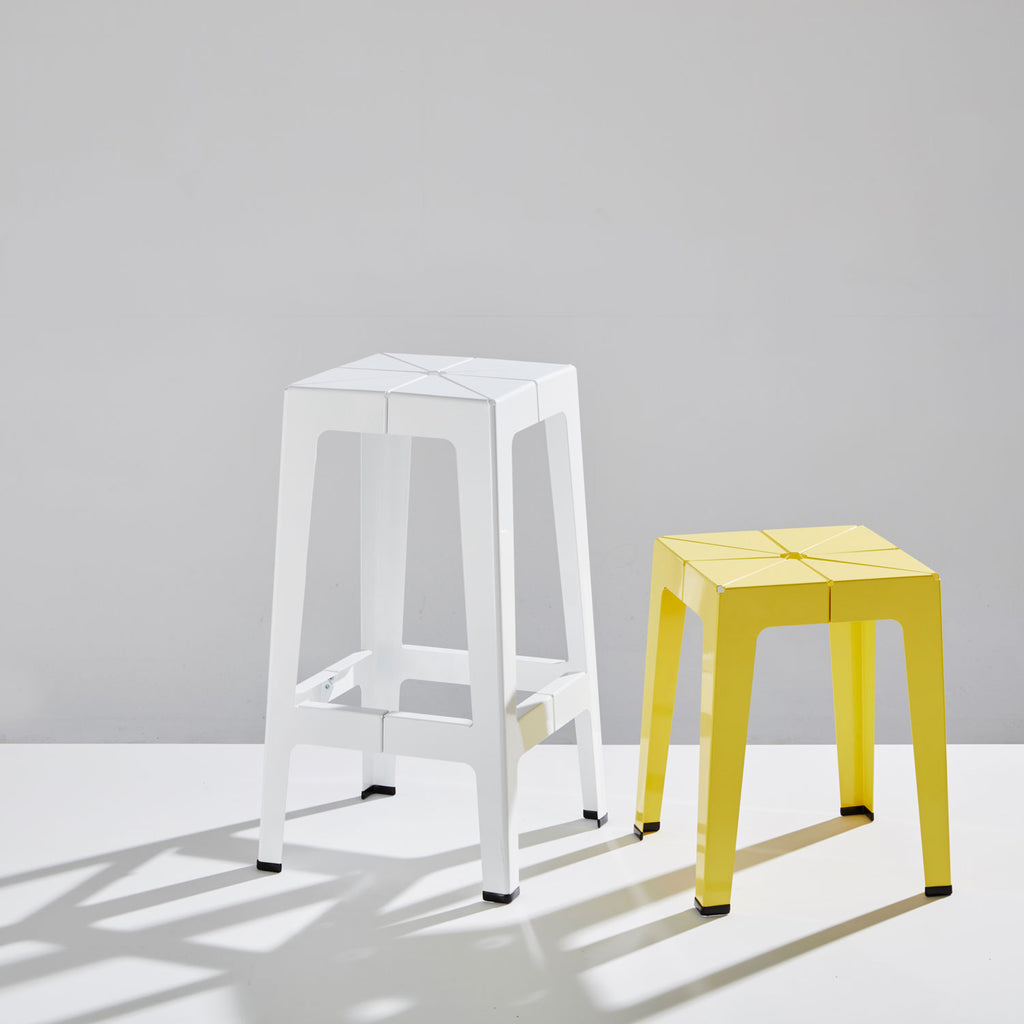 Tuck Bar Stool by Nicholas Karlovasitis & Sarah Gibson DesignByThem