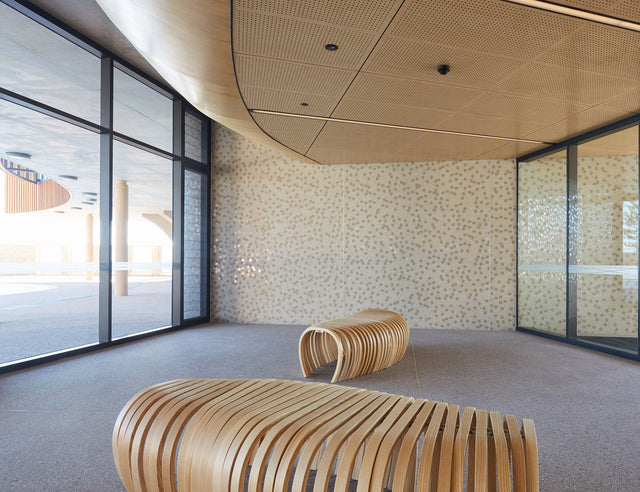 Scarborough Pool Foyer by Christou Design Group, Perth