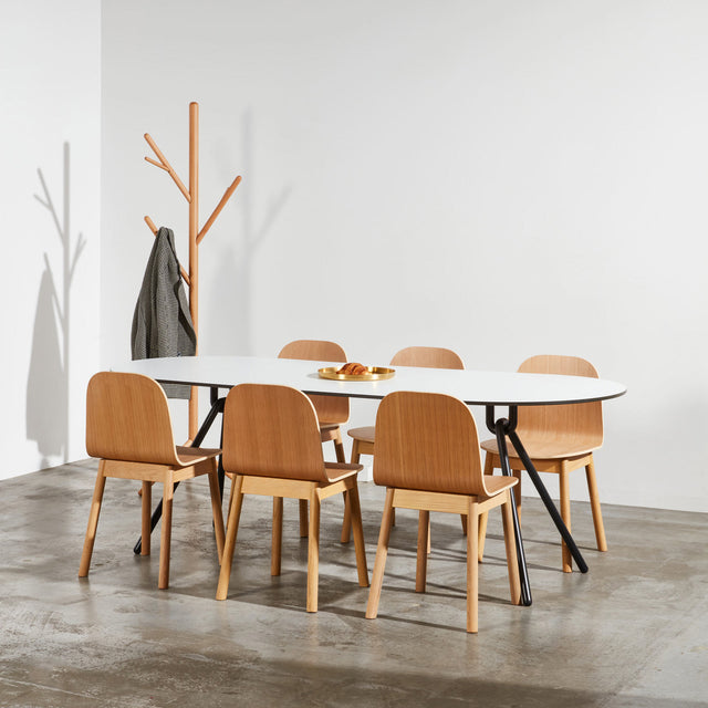 Potato Chair | Timber Base | Dining, Meeting or Desk Chair | Timber or Upholstered Finishes | Gibson Karlo | Design By Them