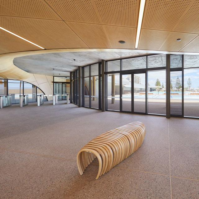 Scarborough Pool Foyer by Christou Design Group, Perth