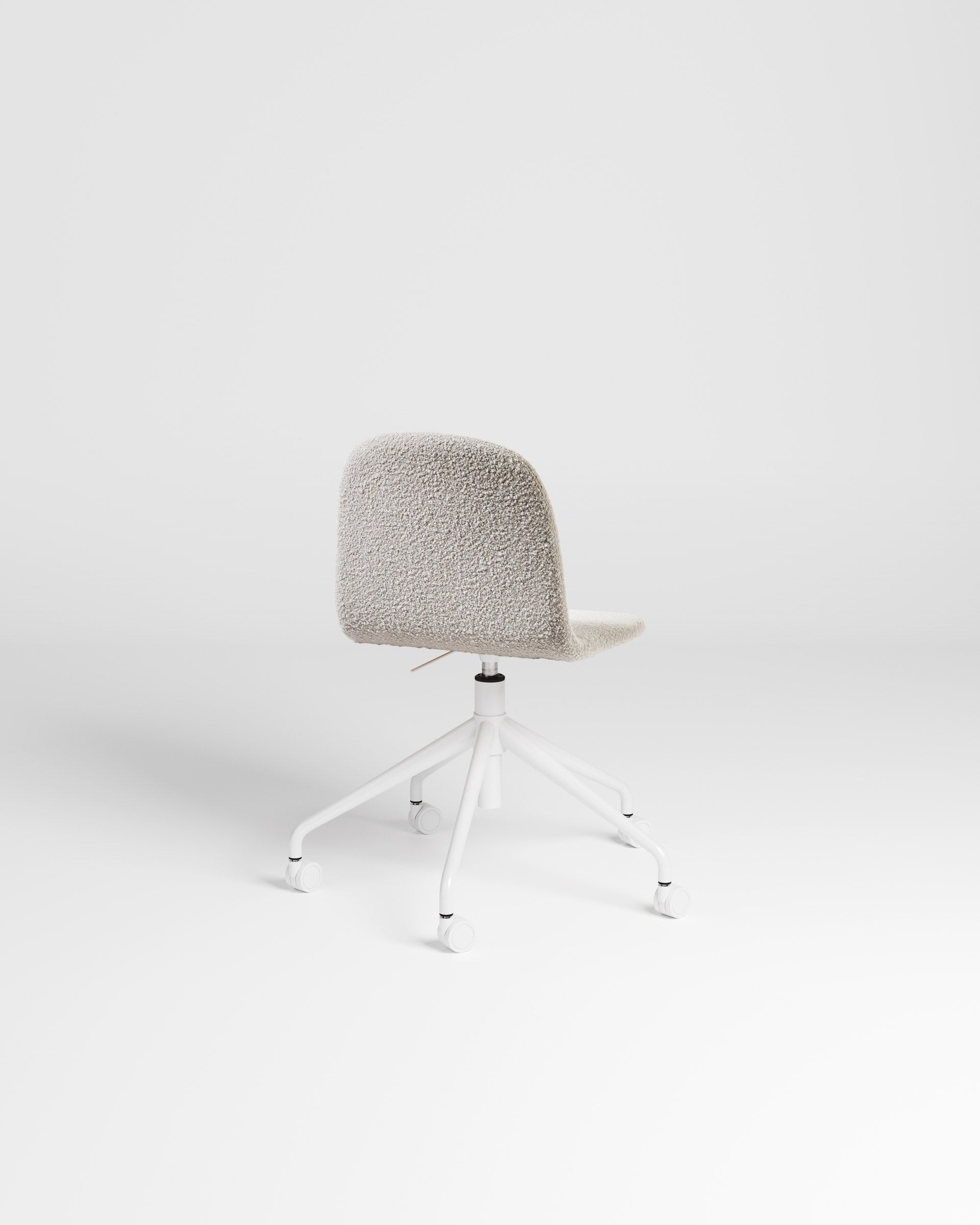 Potato Chair | Swivel Gaslift & Upholstered Dining Office Chair with Handle | GibsonKarlo | DesignByThem