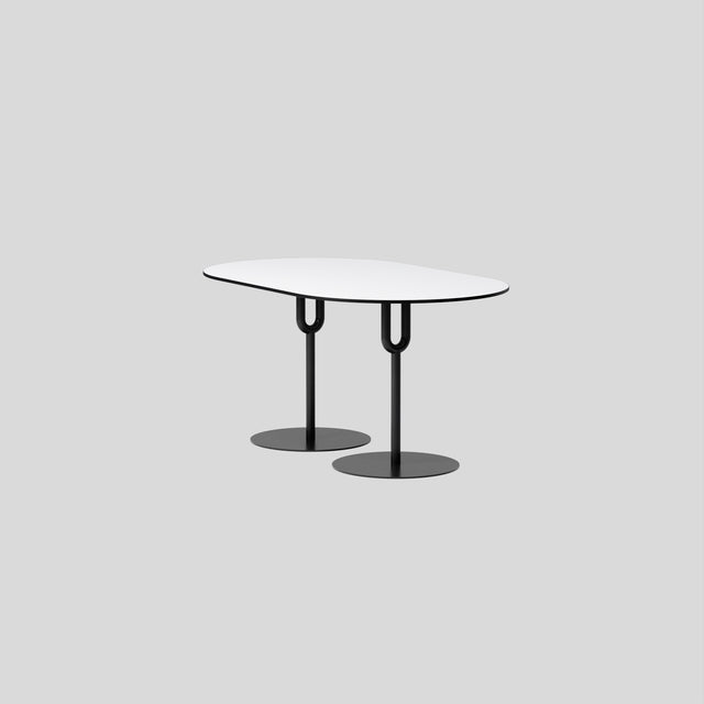Piper Pedestal Table - Pill Small