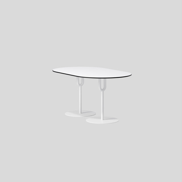 Piper Pedestal Table - Pill Small