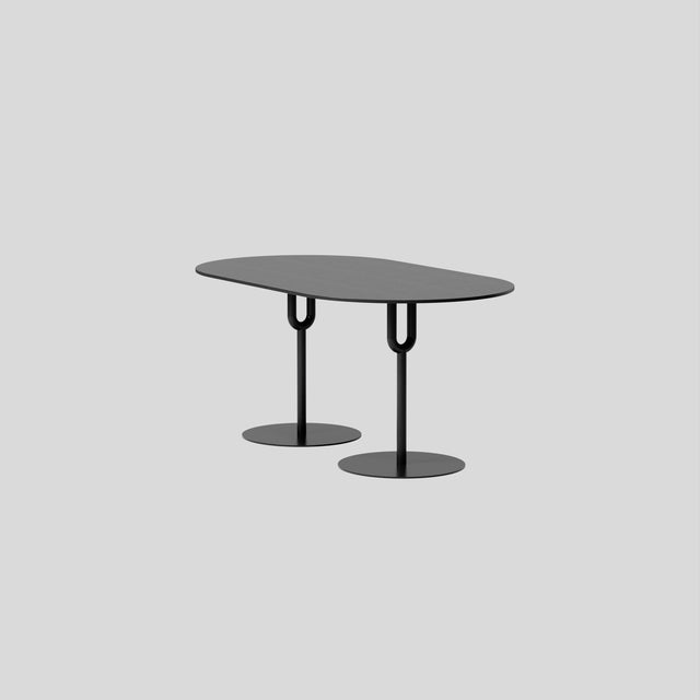 Piper Pedestal Table - Pill Small