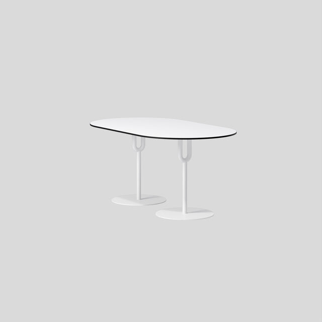 Piper Pedestal Table - Pill Small