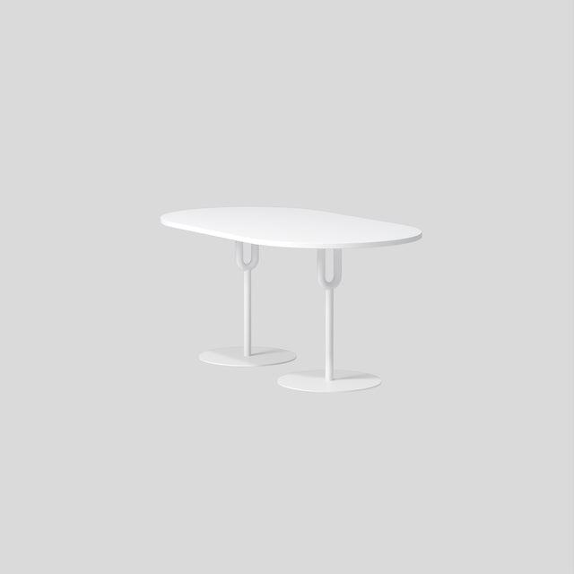 Piper Pedestal Table - Pill Small