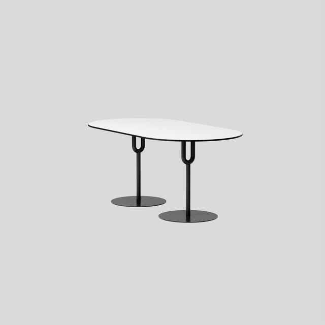 Piper Pedestal Table - Pill Small