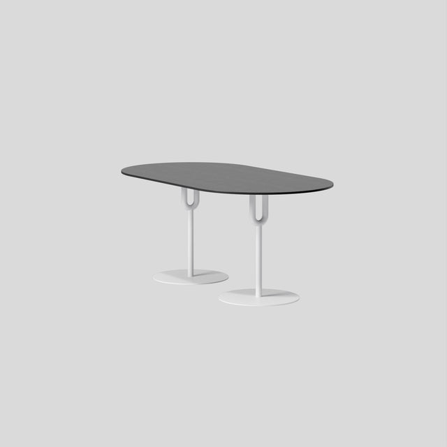 Piper Pedestal Table - Pill Small