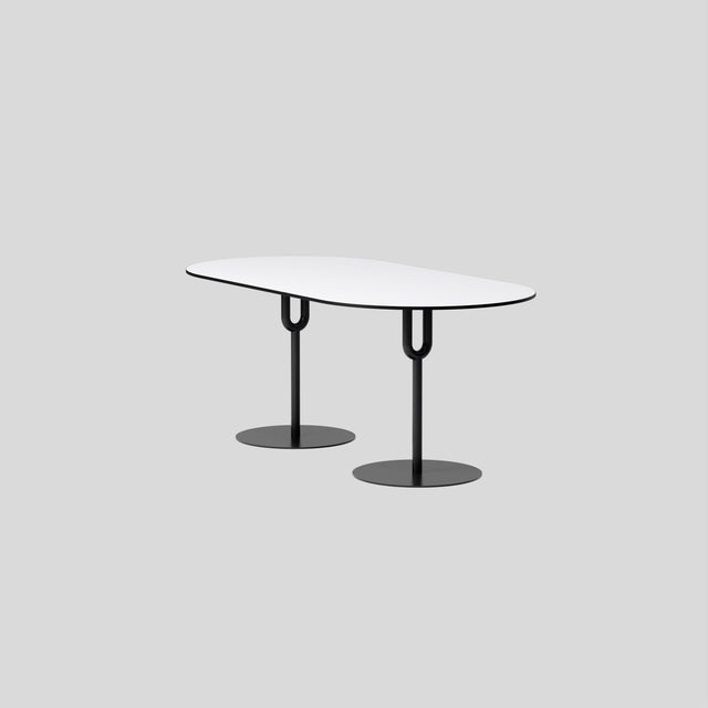 Piper Pedestal Table - Pill Small