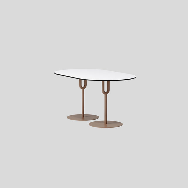 Piper Pedestal Table - Pill Small