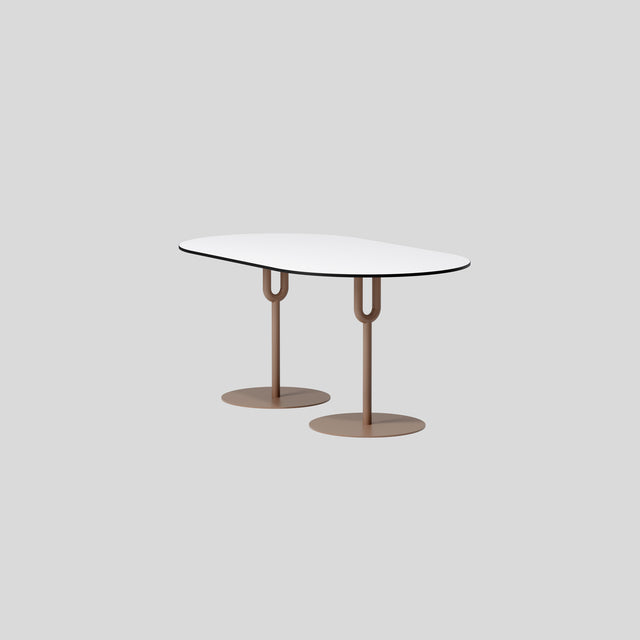Piper Pedestal Table - Pill Small