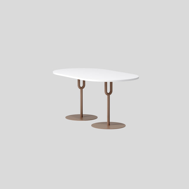 Piper Pedestal Table - Pill Small