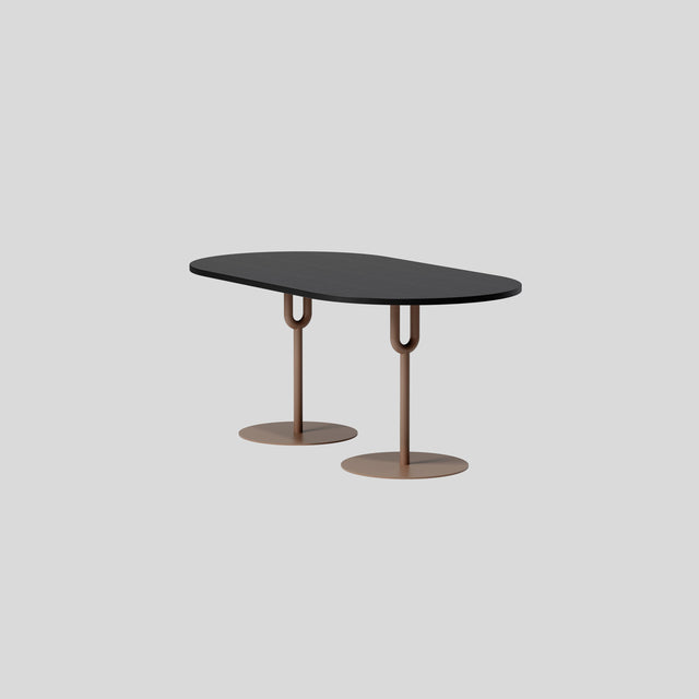 Piper Pedestal Table - Pill Small