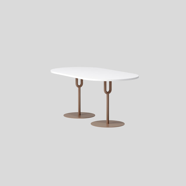 Piper Pedestal Table - Pill Small