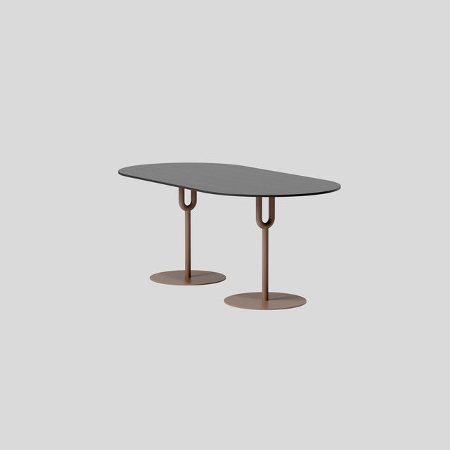 Piper Pedestal Table - Pill Small